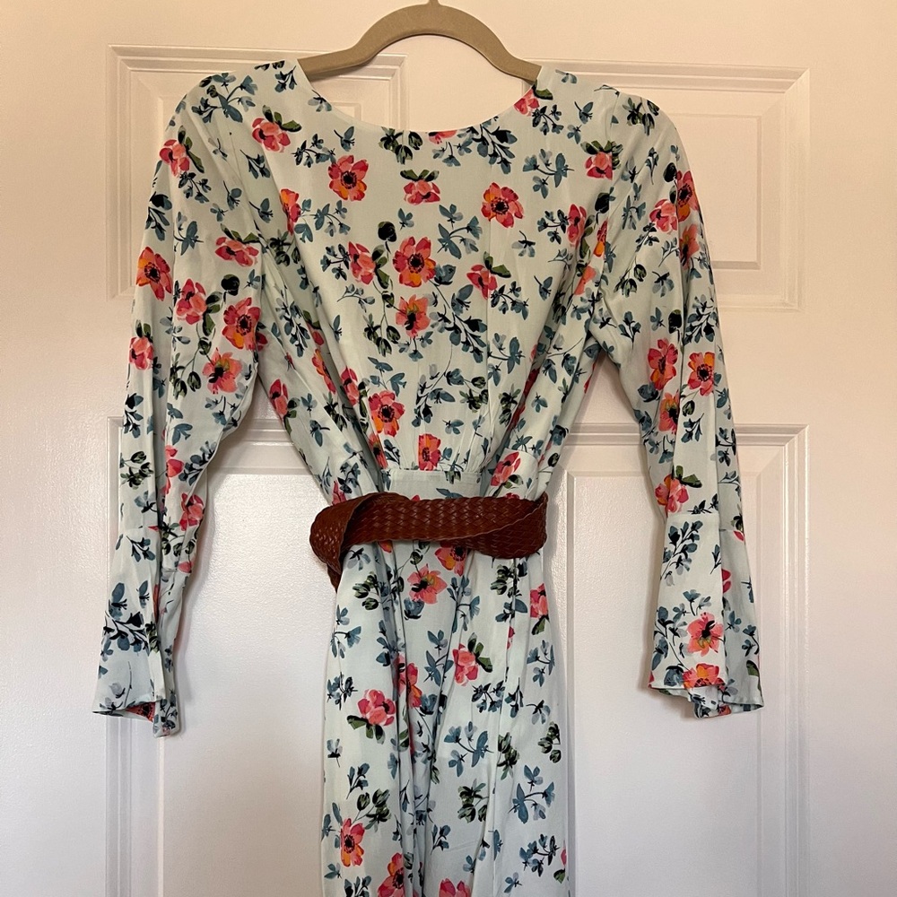 Floral Long Sleeve Dress from Loft